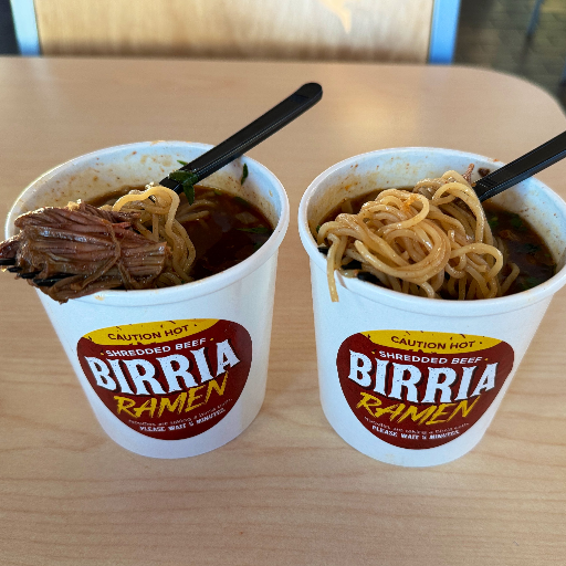 Del Taco Birria Menu Stand Out
