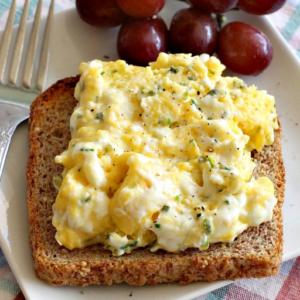Cream Cheese Scrambled Eggs Loading