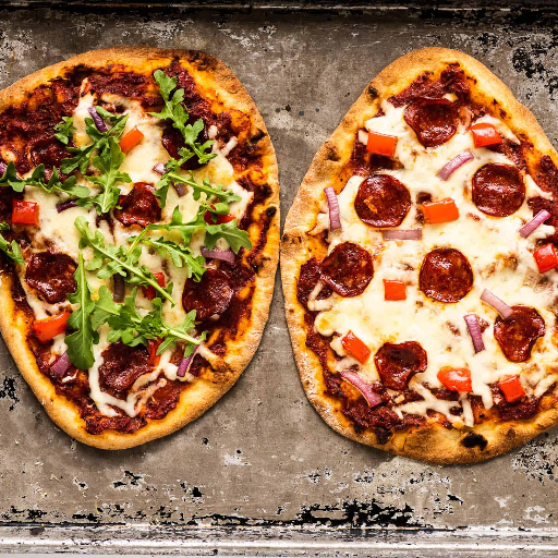 Make a Flatbread Pizza with Naan